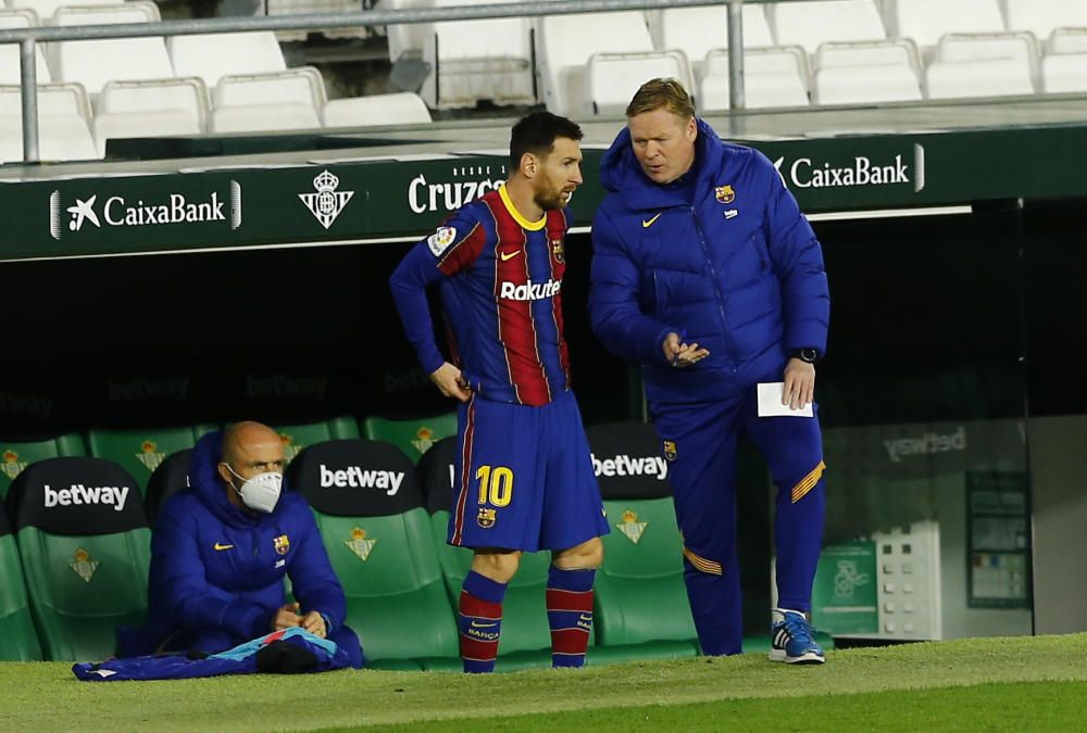 Betis - Barça, en imatges