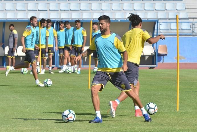 Primer entrenamiento de la UD Las Palmas