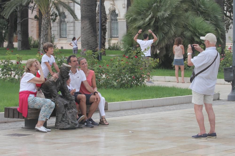 Los turistas 'huyen' de la costa y se refugian en