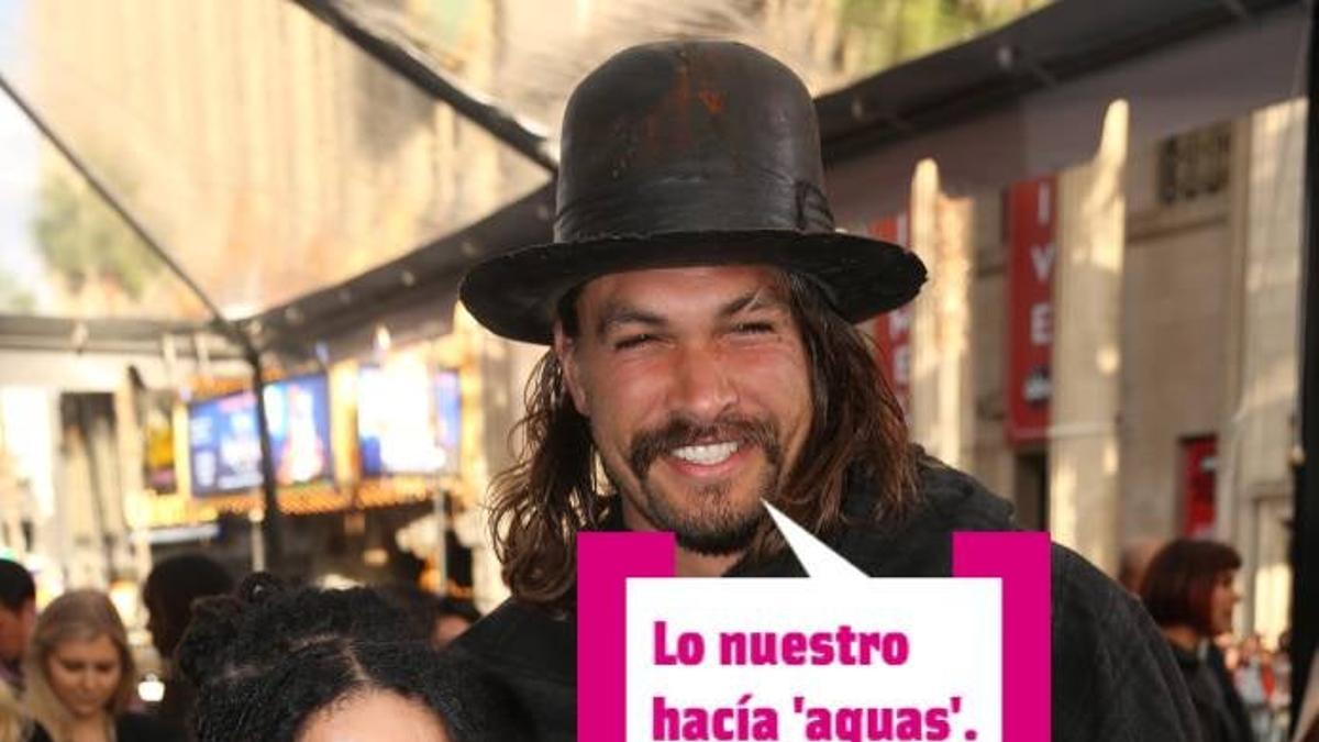 Jason Momoa y Lisa Bonet en la première de 'Mad Max: Fury Road'