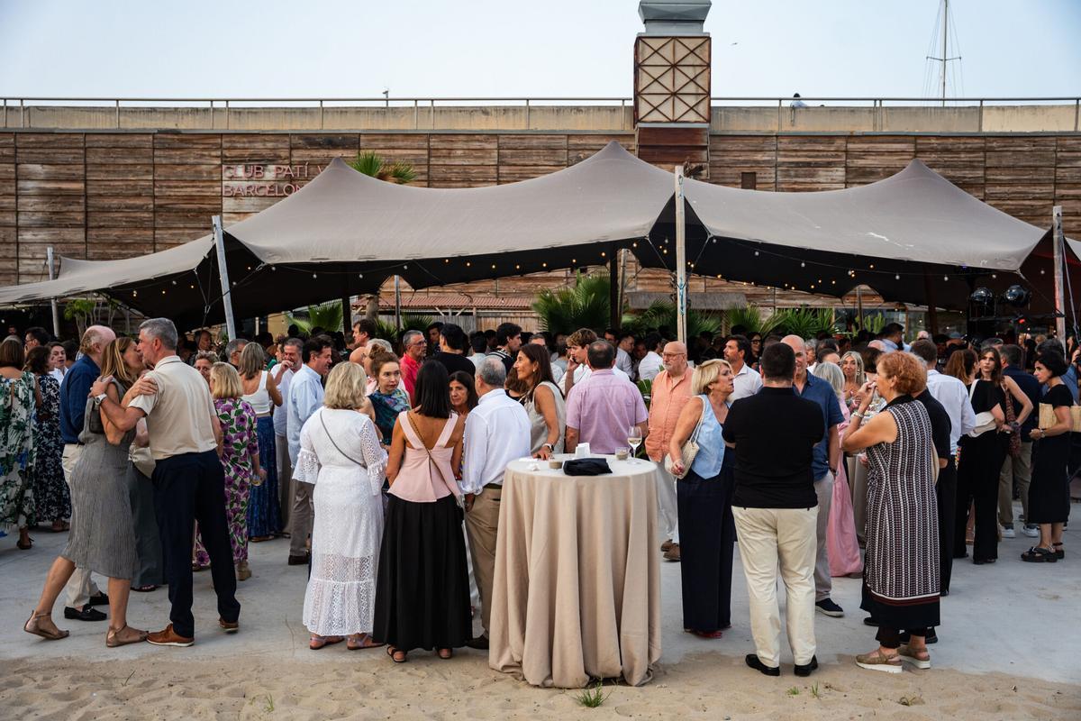 Celebración del cumpleaños de Roger Pallarols, director del gremi de restauració de Barcelona Celebración del cumpleaños de Roger Pallarols, director del gremi de restauració de Barcelona