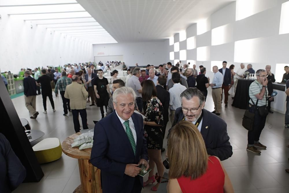 Salón de la sidra en Gijón