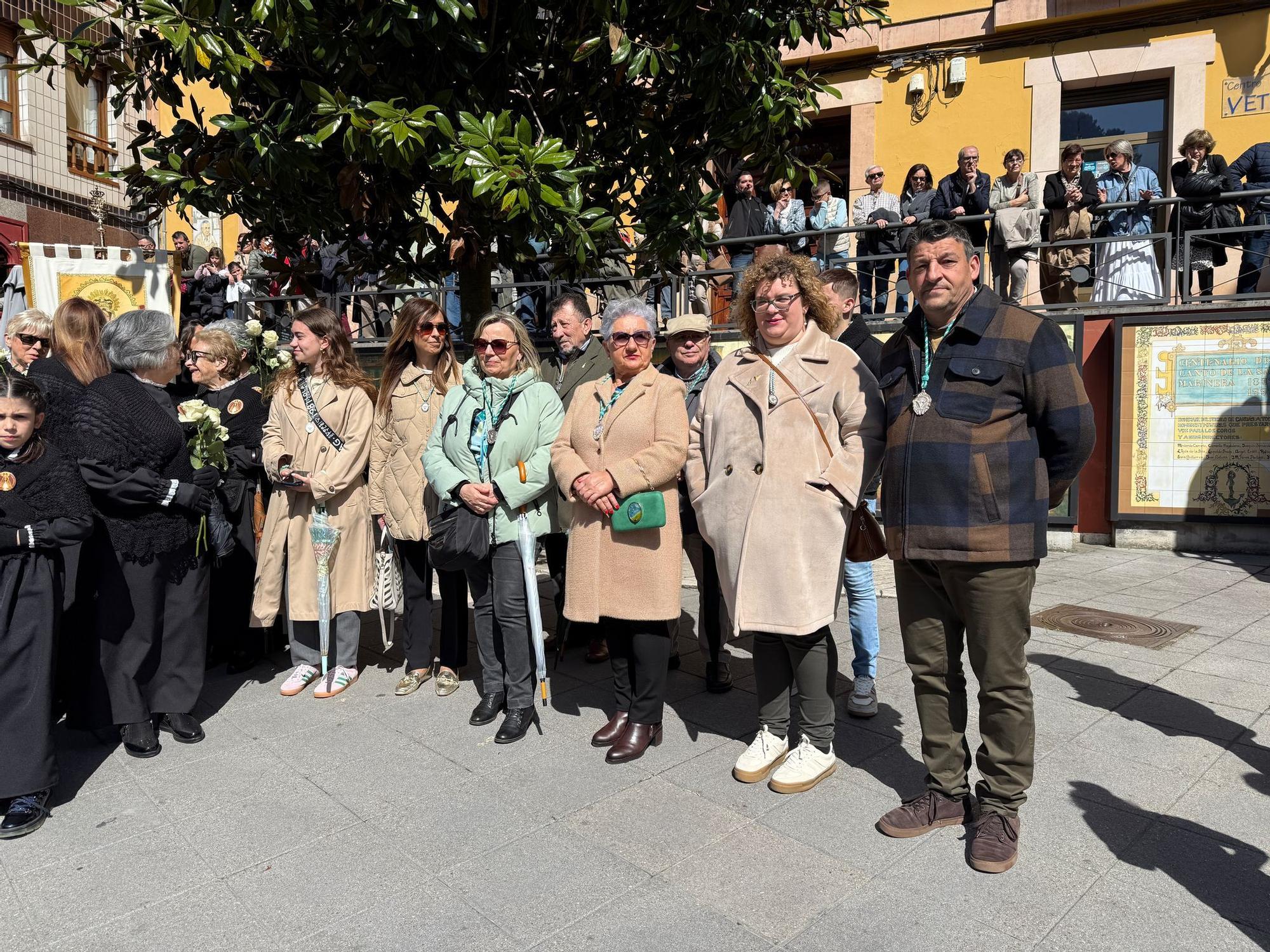 Así vivió Candas el cierre de su Semana Santa con la Procesion del Encuentro