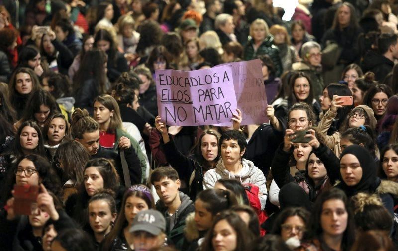 Marcha contra la violencia de género