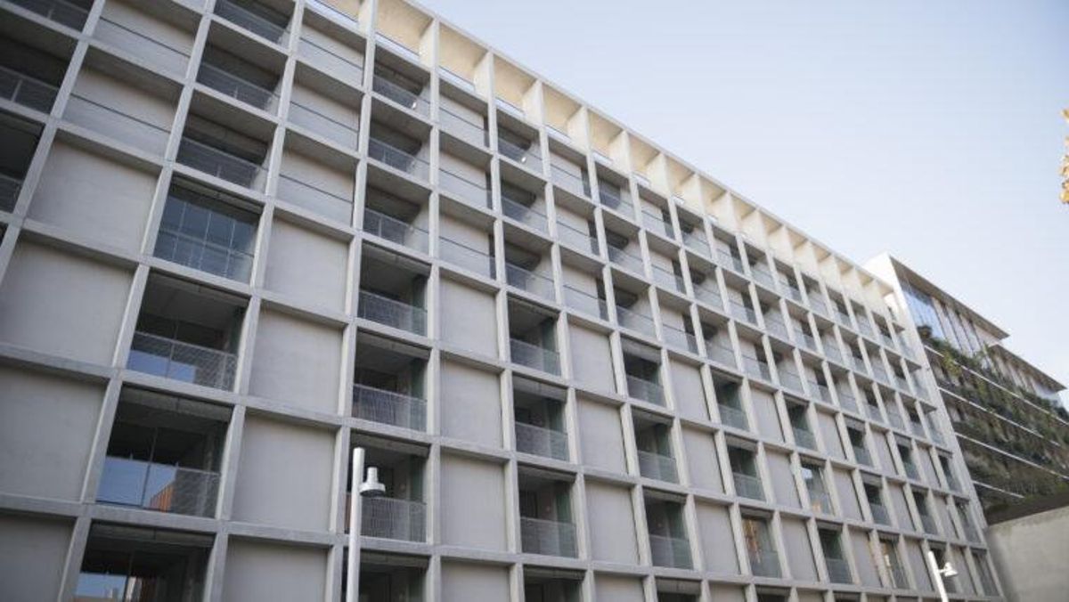 Nueva promoción de viviendas de alquiler social en Provençals del Poblenou, Barcelona