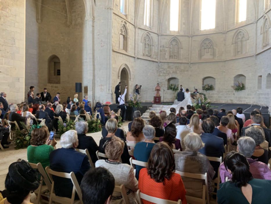 Boda de Sandra Gómez en Morella