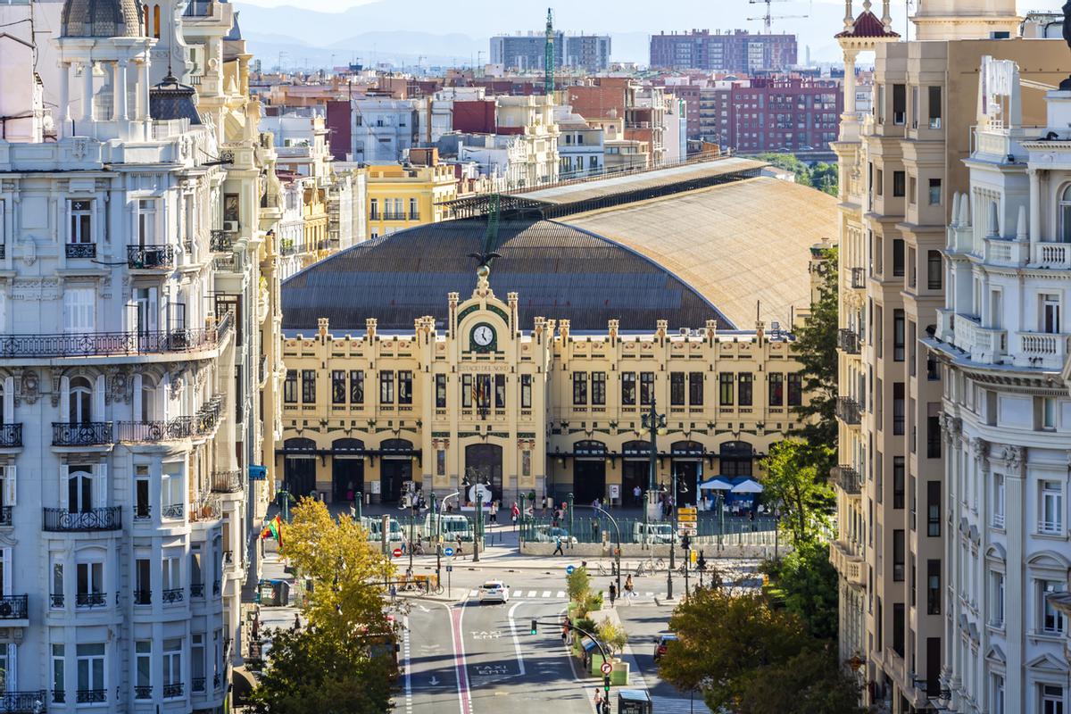Con una ubicación privilegiada, era la gran puerta de entrada a la ciudad de Valencia.