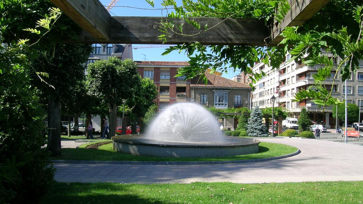 El parque de Pola de Siero.