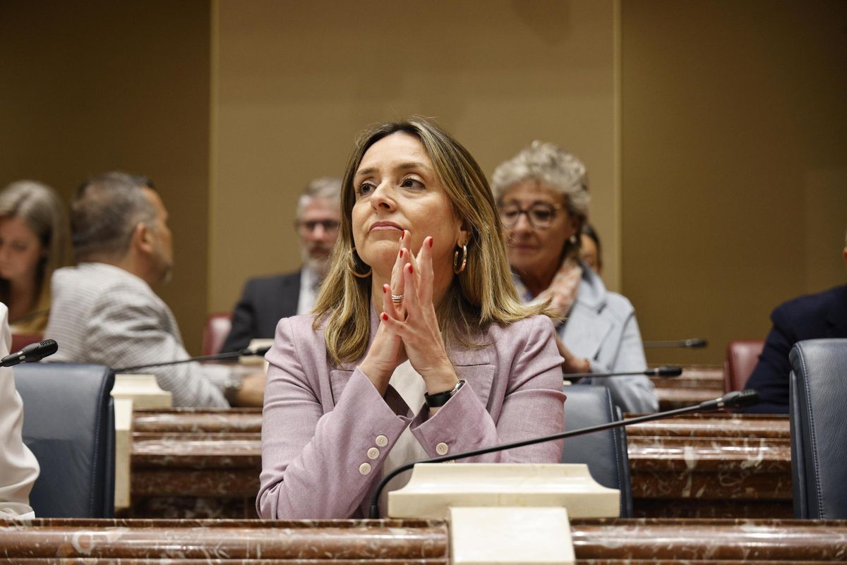 La consejera de Política Social, Conchita Ruiz, este miércoles en la Asamblea.