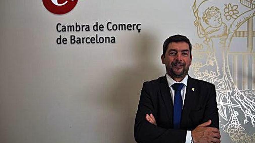 El president de la Cambra de Comerç de Barcelona, Joan Canadell