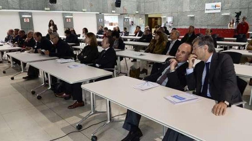 Asistentes al acto de presentación de la memoria.  // Iñaki Osorio