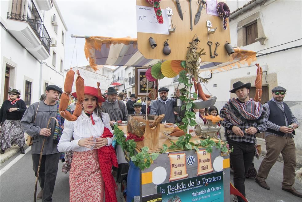 Día grande en Malpartida con la fiesta de la patatera