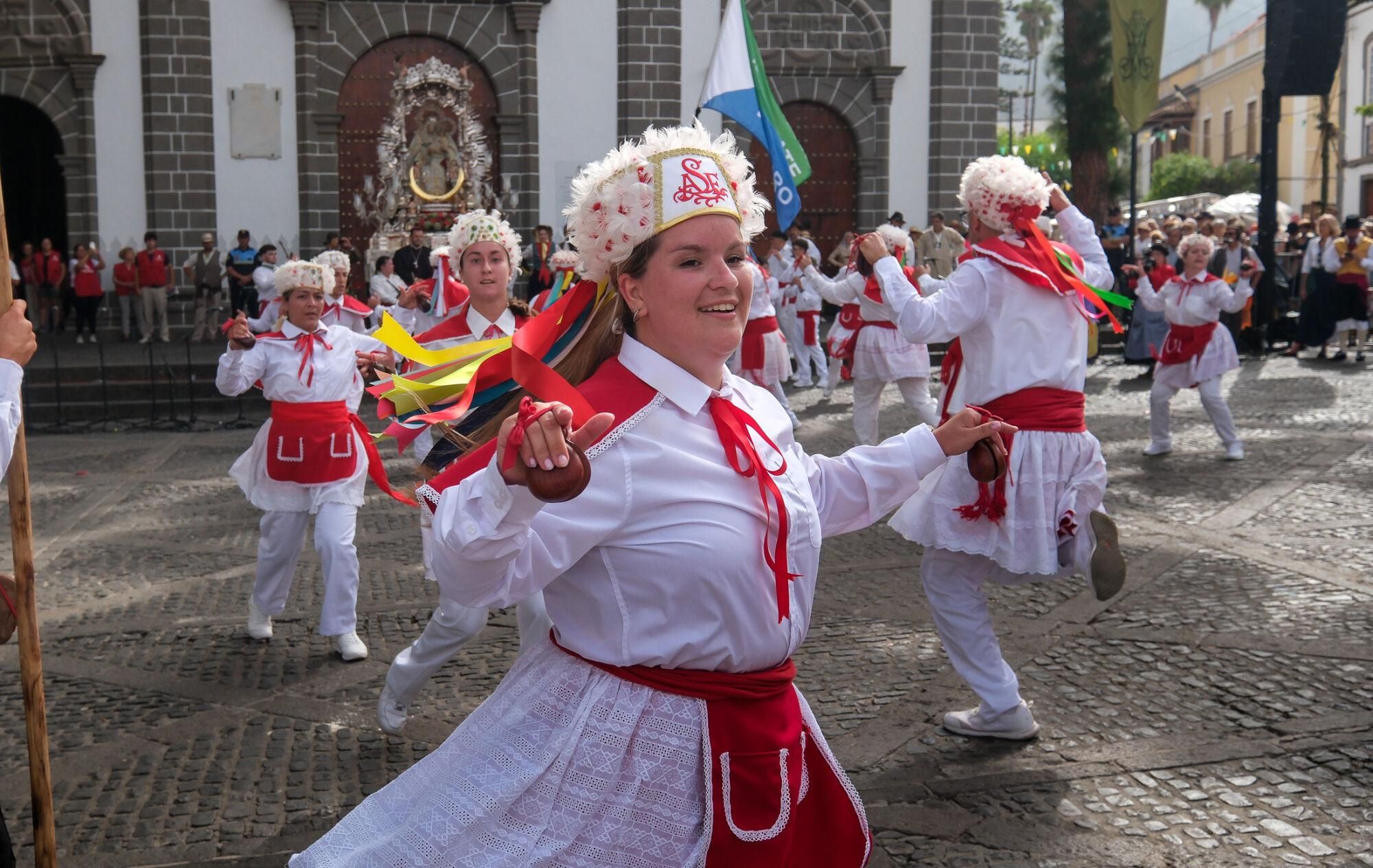 Representantes de El Hierro en la romería del Pino.
