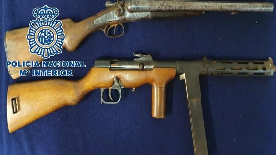 Detenido en Córdoba con un fusil automático y tres escopetas puestas a la venta en redes sociales