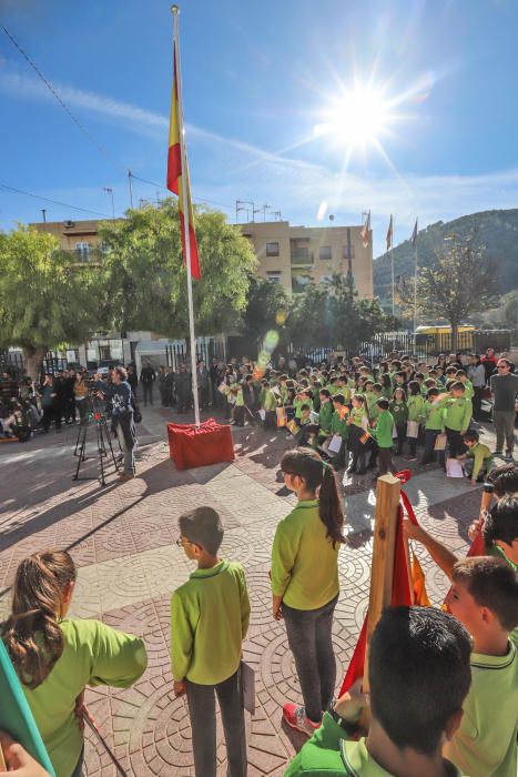 Los escolares del colegio de Hurchillo celebran lo