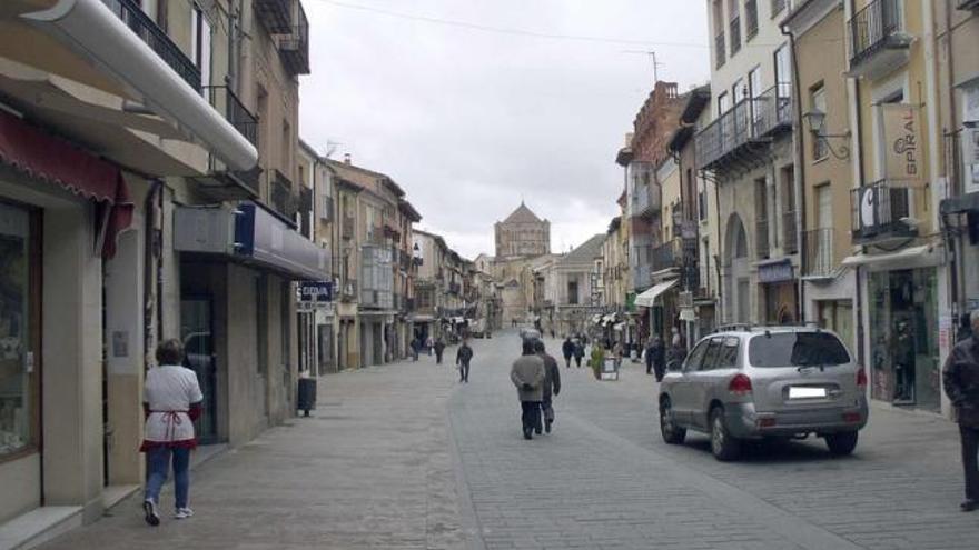 Edificios del centro de la ciudad toresana que forma parte del Área de Rehabilitación Integral.