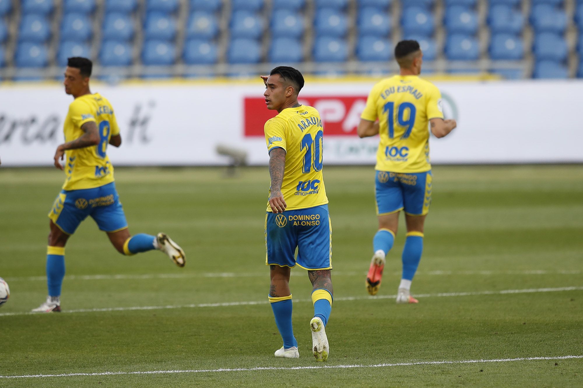 Partido UD Las Palmas- Málaga CF en el Estadio de Gran Canaria (17/04/2021)