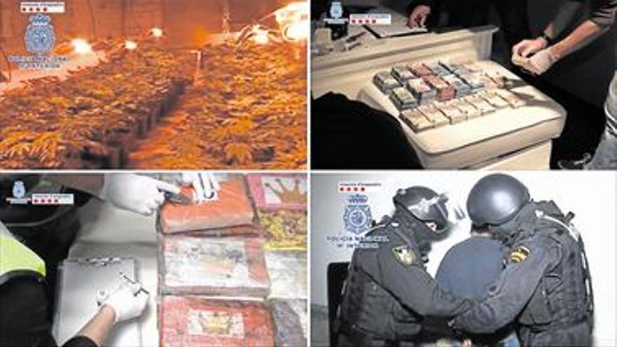 Cae una importante red de tráfico de cocaína en España