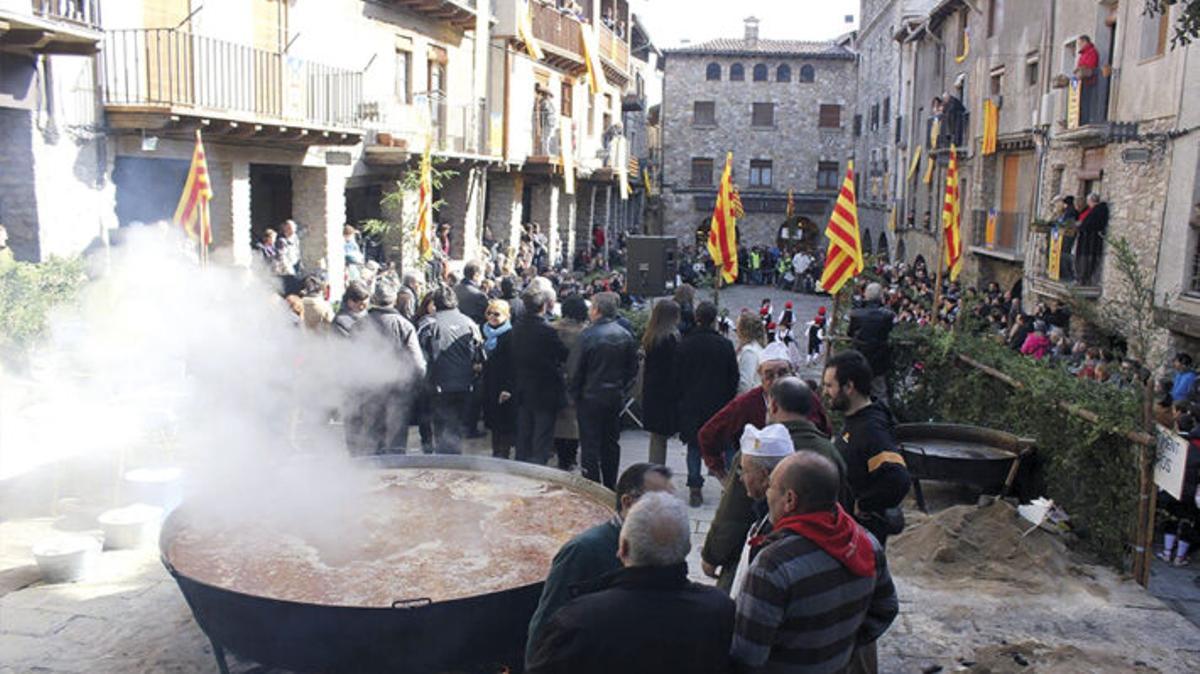 L’arròs unirà Bagà en una festa comunitària