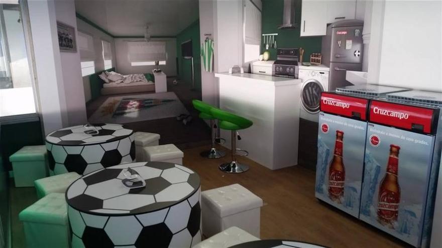 Cruzcampo presenta su palco apartamento