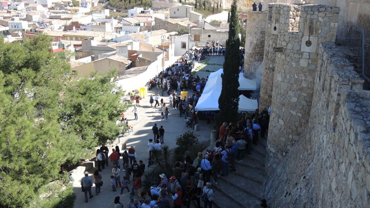 El castillo de La Atalaya de Villena.