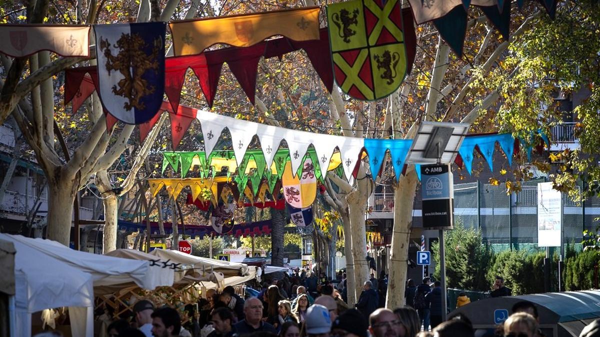 Mercado Medieval de la feria Castrum Fidelis de Castelldefels.