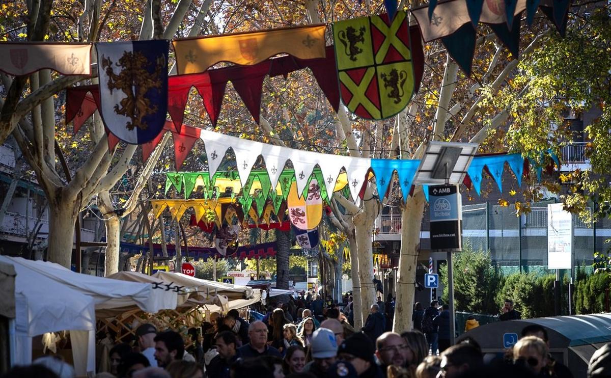 Mercado Medieval de la feria Castrum Fidelis de Castelldefels.