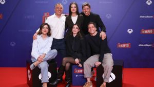 Los concursantes de la quinta edición de El desafío en la presentación del concurso, a la que faltaron Feliciano López y Genoveva Casanova