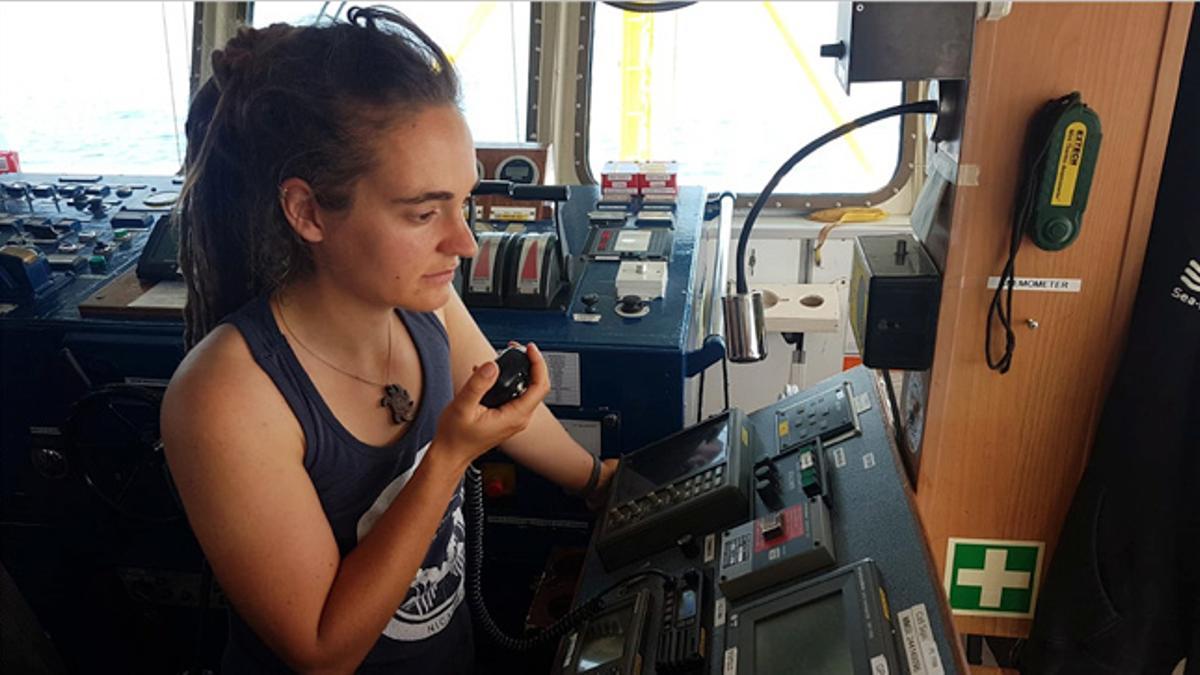 Carola Rackete, la capitana del barco de rescate Sea Watch 3