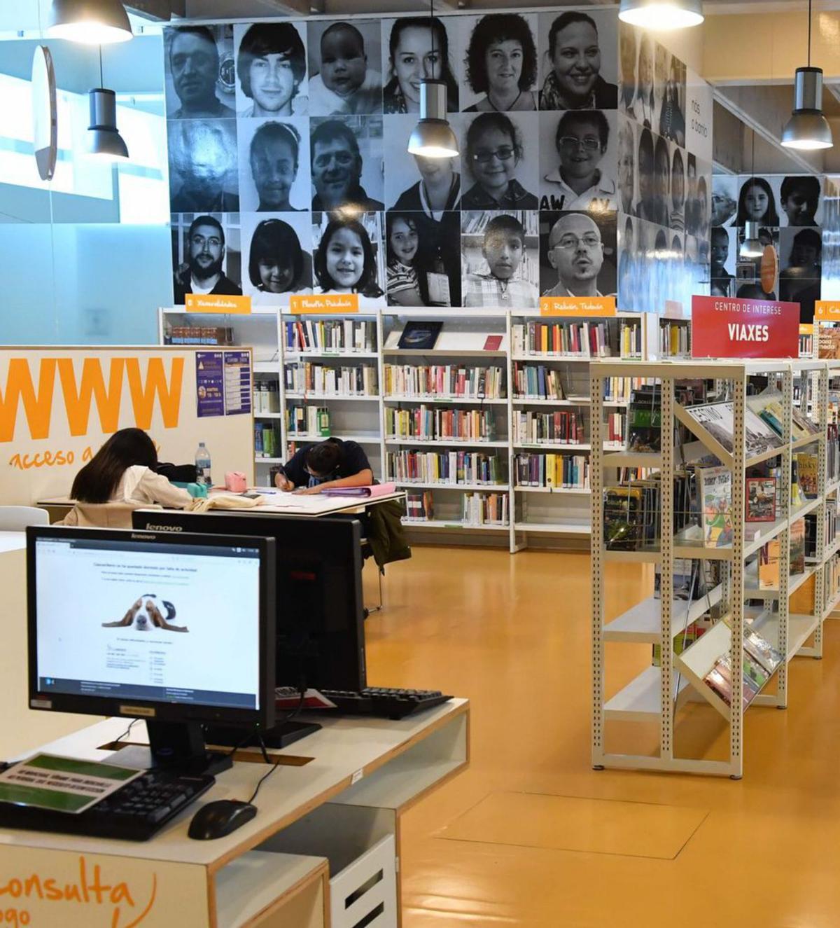 Biblioteca del Ágora. |   // VÍCTOR ECHAVE