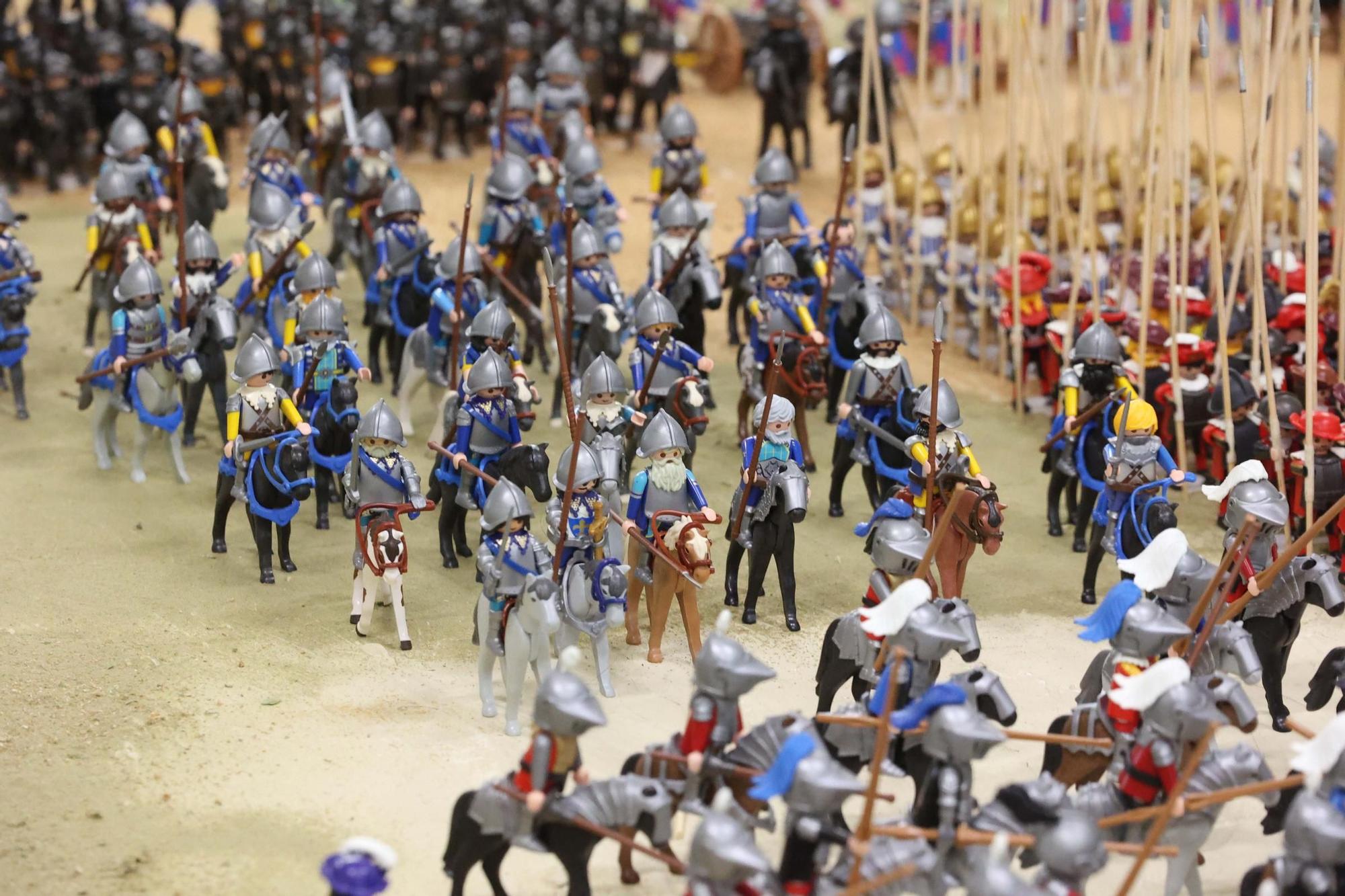 Exposición de clicks de Playmobil en el Museo Militar de A Coruña