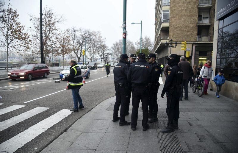 Disparos en el centro de Zaragoza