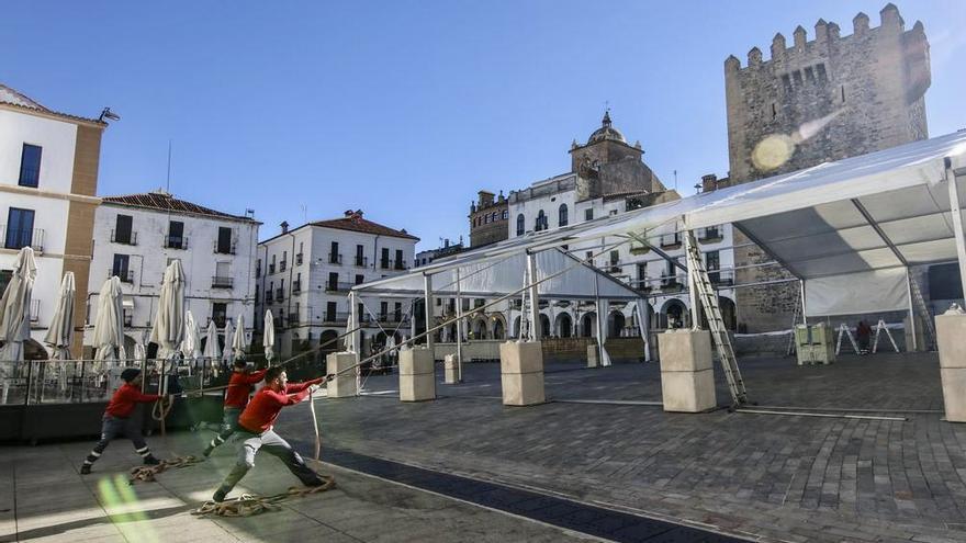 El Ayuntamiento de Cáceres será más restrictivo con la música en la carpa de Carnaval