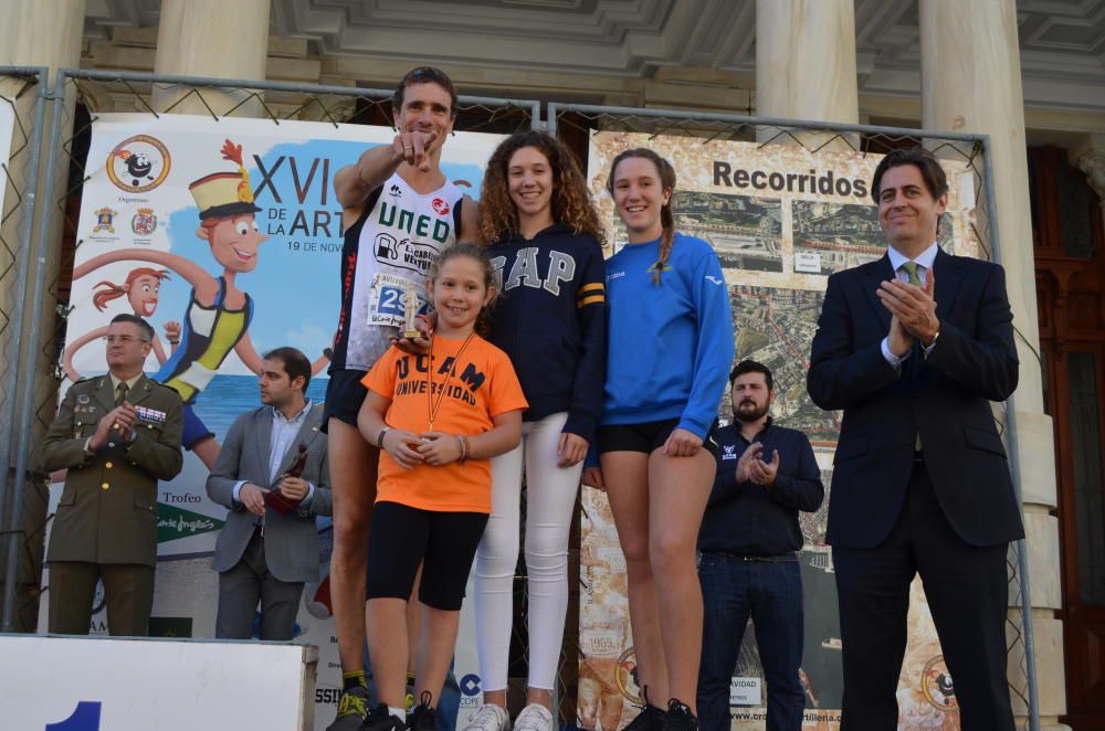 Ambiente y podios del Cross de la Artillería