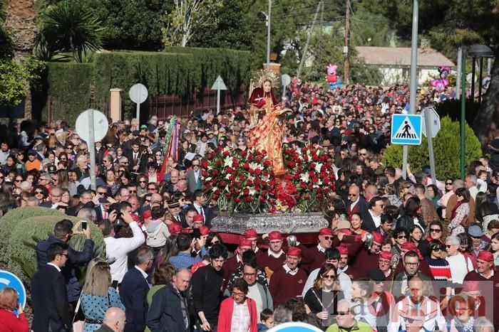 La Santa 'baja' a Totana