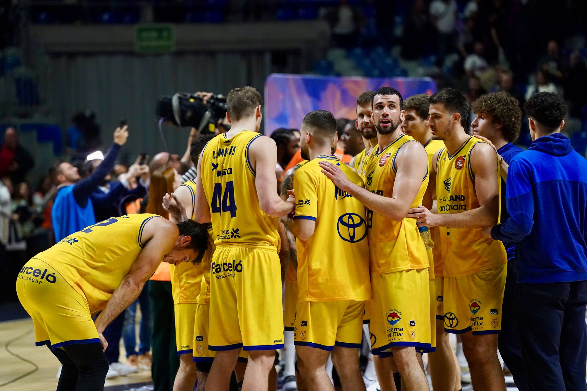 Gran Canaria - Valencia Basket en la Copa del Rey 2024. Álex Zea