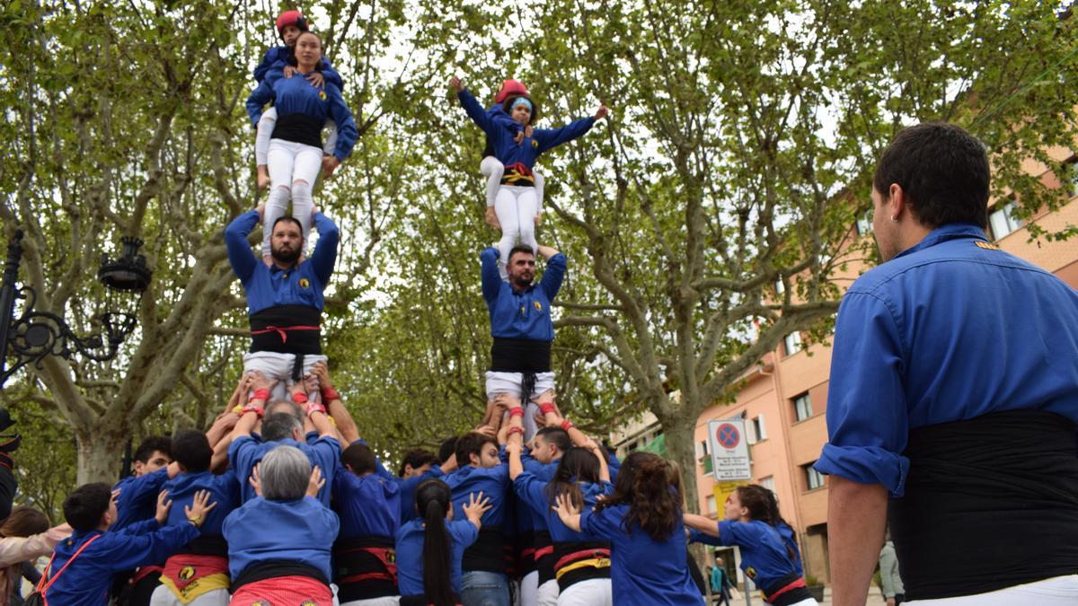 Imatge recurs dels Castellers de Berga