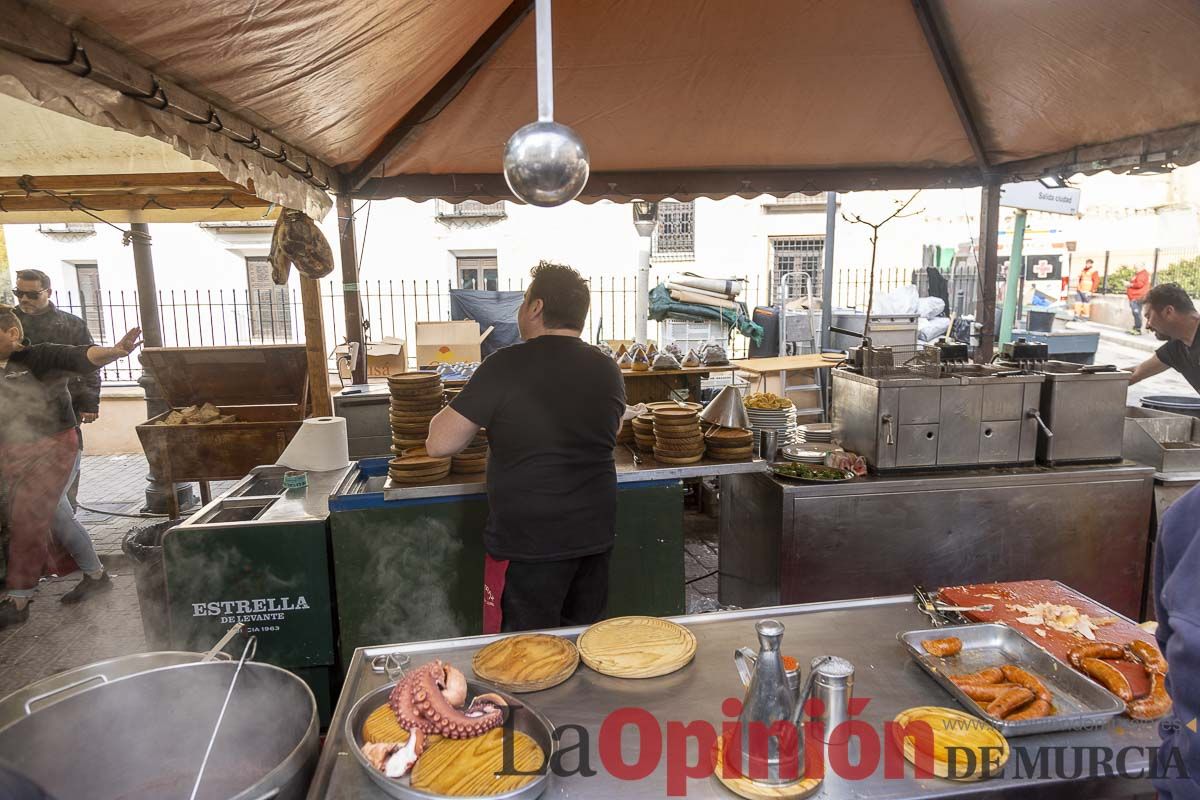 Así es la gastronomía y alimentación en el Mercado Medieval de Caravaca