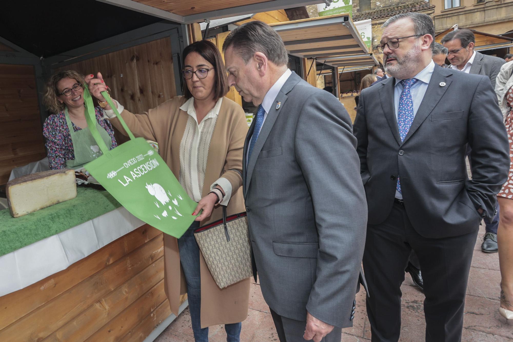 Inauguración de la feria de la Ascensión en Oviedo