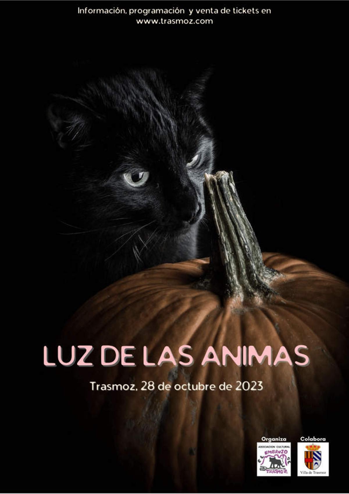 Cartel de presentación de Luz de las Animas en Trasmoz