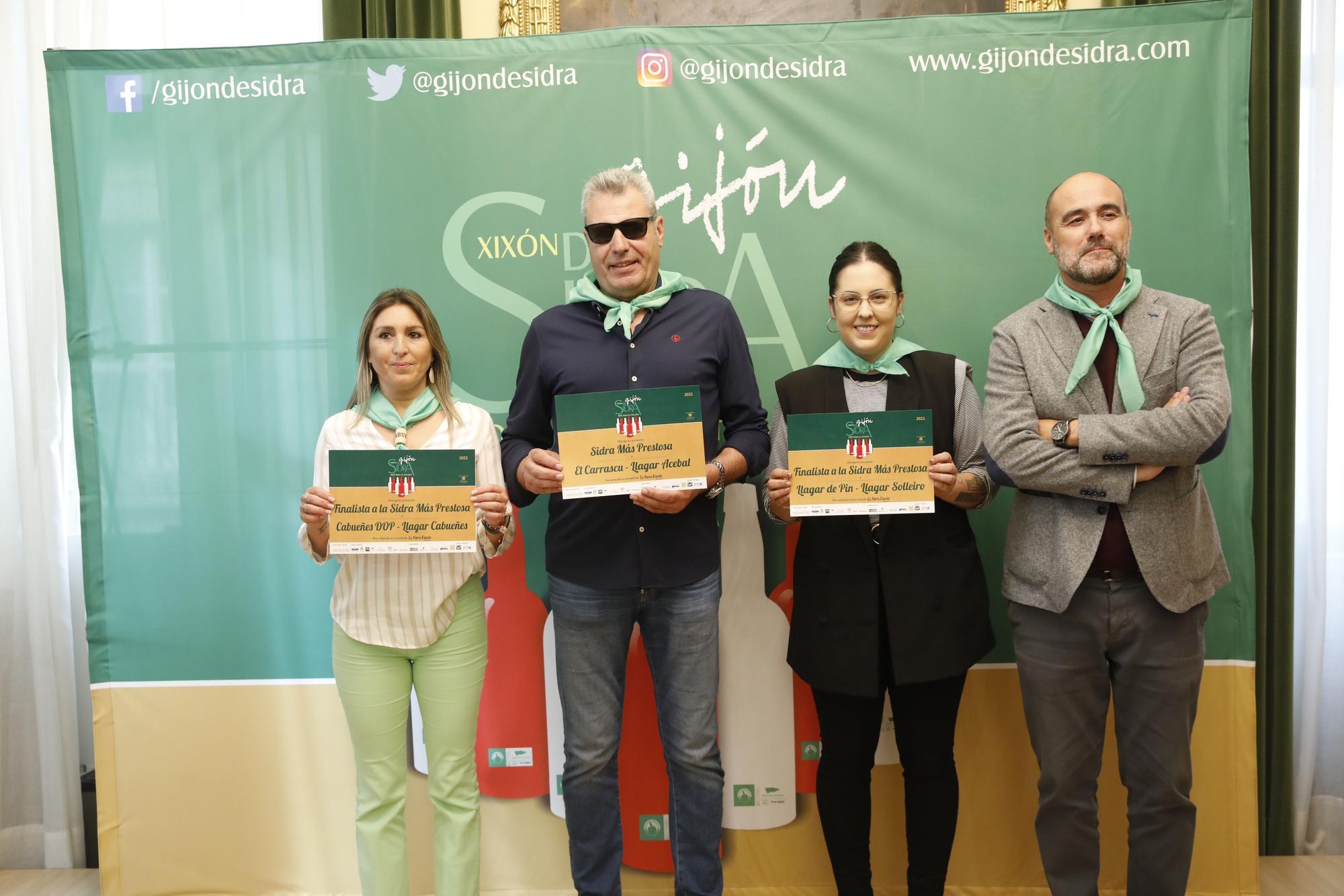 En imágenes: Gijón de Sidra entrega sus distinciones