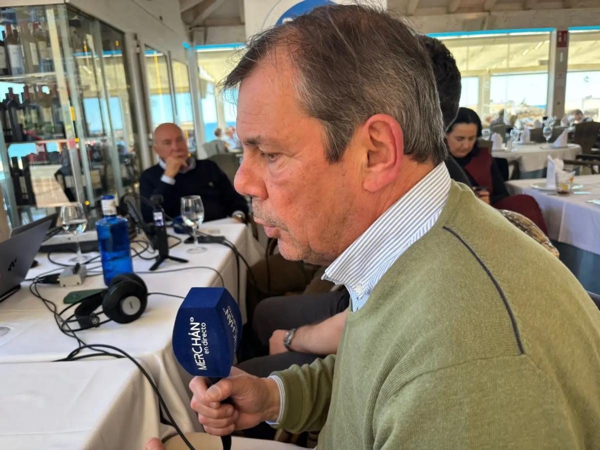 Juanma Rodríguez, durante el programa en La Ponderosa.