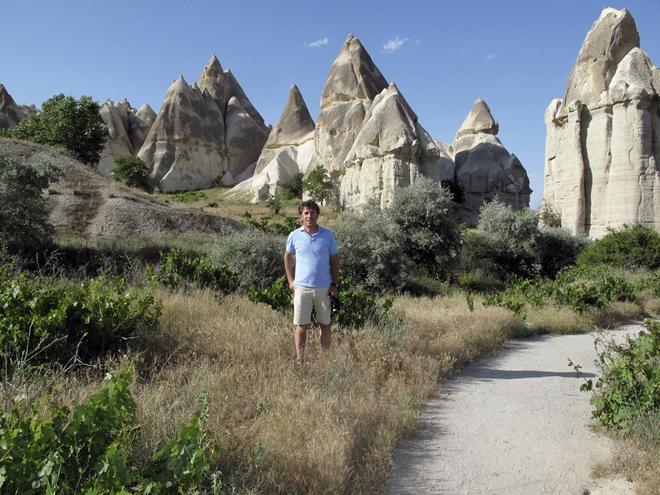 Perico Delgado en Capadocia