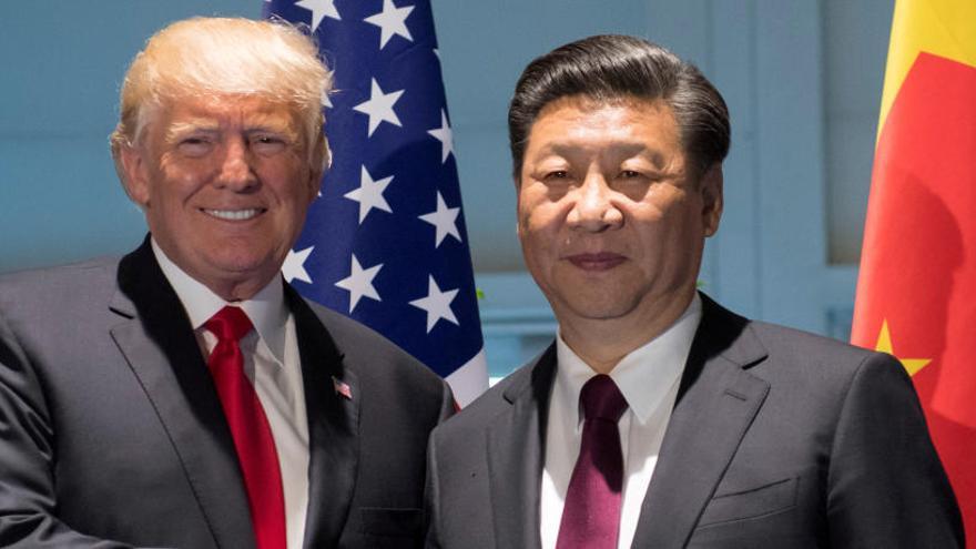 Trump y Xi Jinping en una imagen del pasado julio.