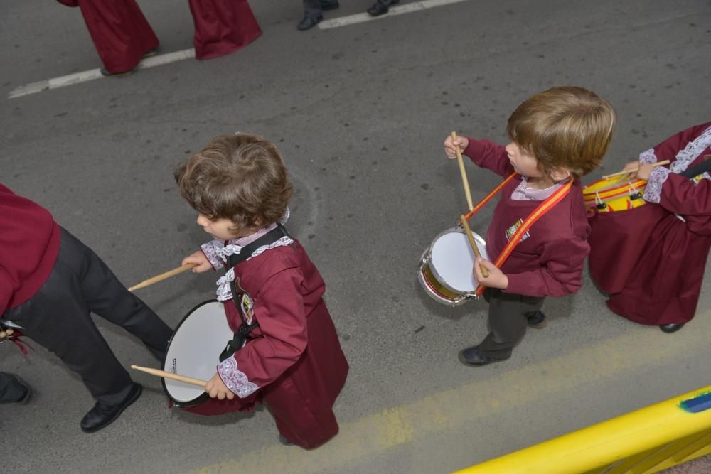 Procesión de los alumnos de Capuchinos