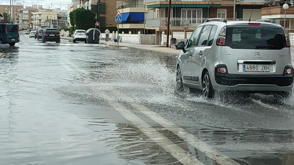 Lluvia e inundaciones en Santa Pola