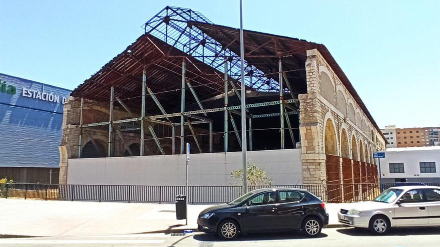 La antigua nave de Ferrocarriles Andaluces, en la actualidad.