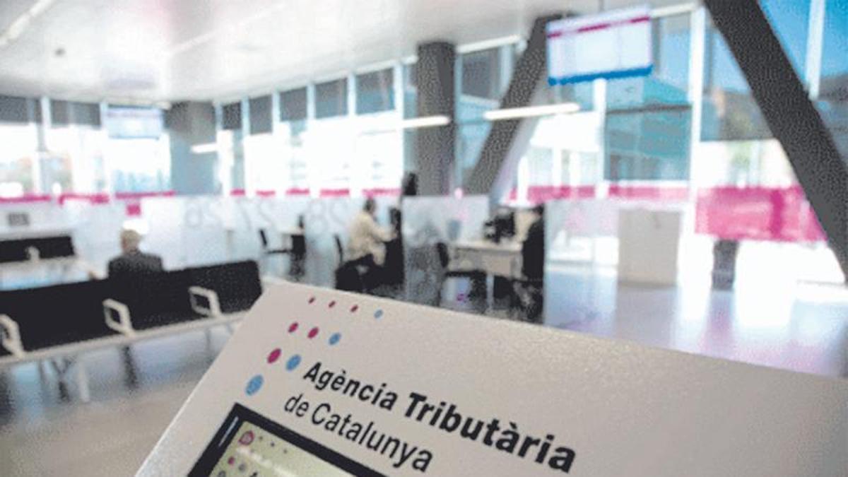 Una oficina de la Agpencia Tributària de Catalunya.