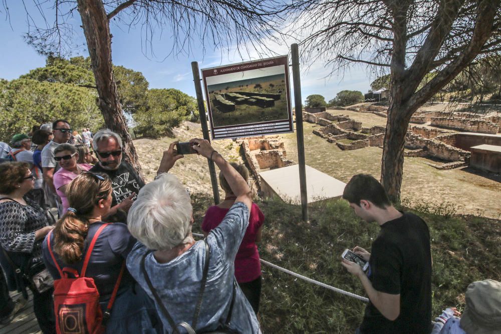 Jornada de puertas abiertas del yacimiento de la Rábita