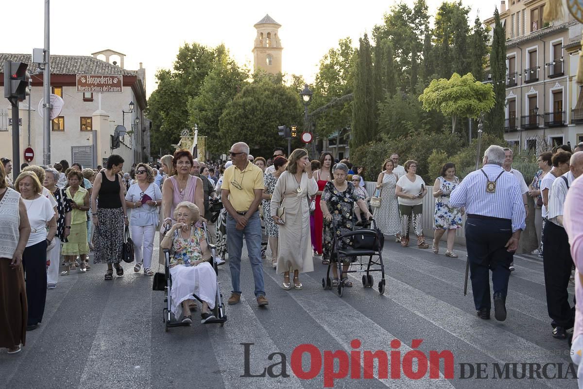 Procesión de la Virgen del Carmen en Caravaca